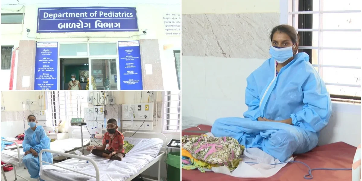 Pediatrics Department of Sayaji Hospital continues the medical miracle tradition of treating corona