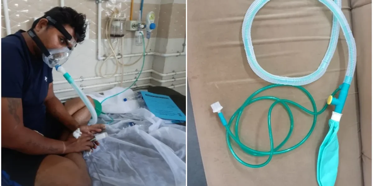 Bain Circuit, an old cure for the new disease of corona