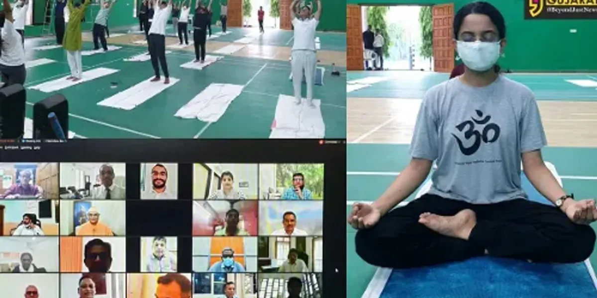 Yoga workshop and lecture on “Peace And Harmony Thorough Yoga” organized in NAIR on 7th International Yoga Day