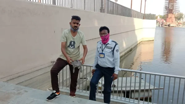 One more tortoise found dead inside the historical Sursagar lake in Vadodara