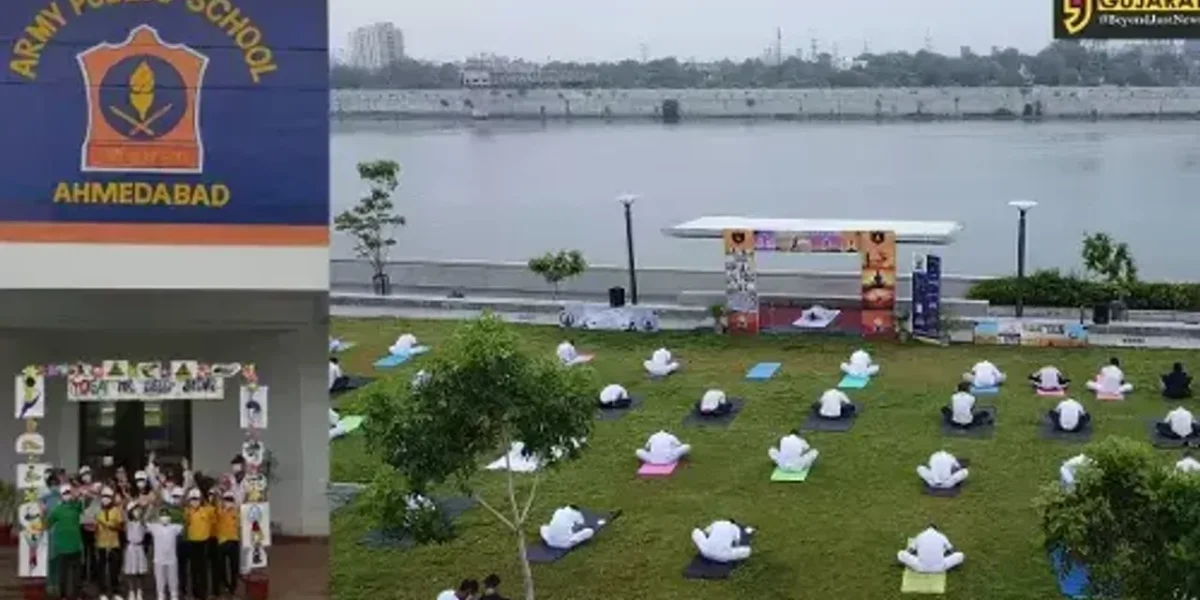 Golden Katar Division of Indian Army celebrated International Yoga day across Gujarat