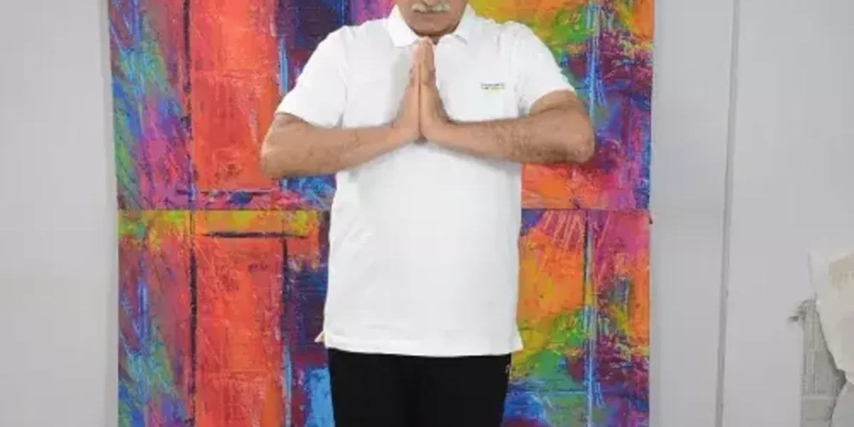 IAS officer has become a yoga practitioner after retirement