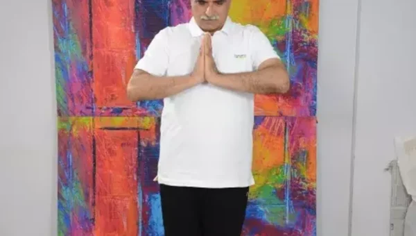 IAS officer has become a yoga practitioner after retirement