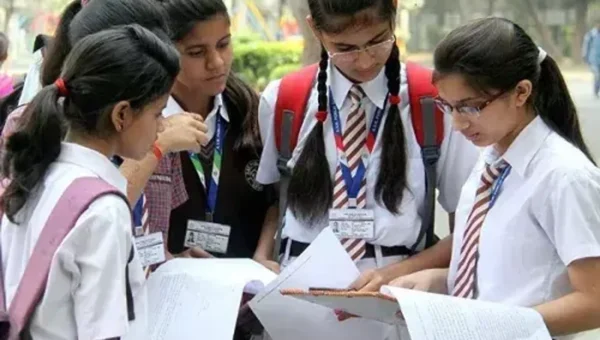 Mix emotions in students after getting the results of 10th board exam