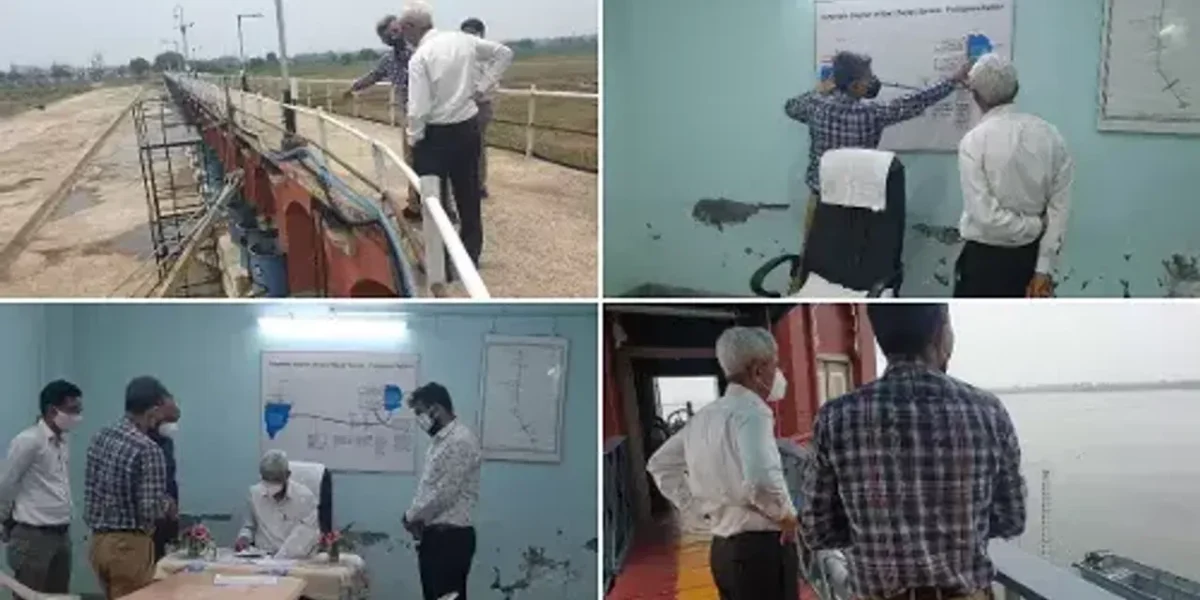 Vadodara District Collector visited Ajwa Sarovar and its 62 gates