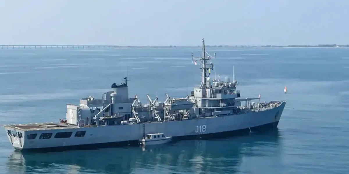 Indian Navy’s oldest Hydrographic survey vessel decommissioned