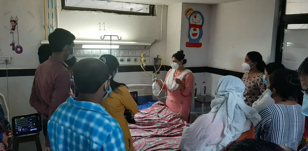Training of doctors and staff nurses of Vadodara district started as preparation for covid third wave