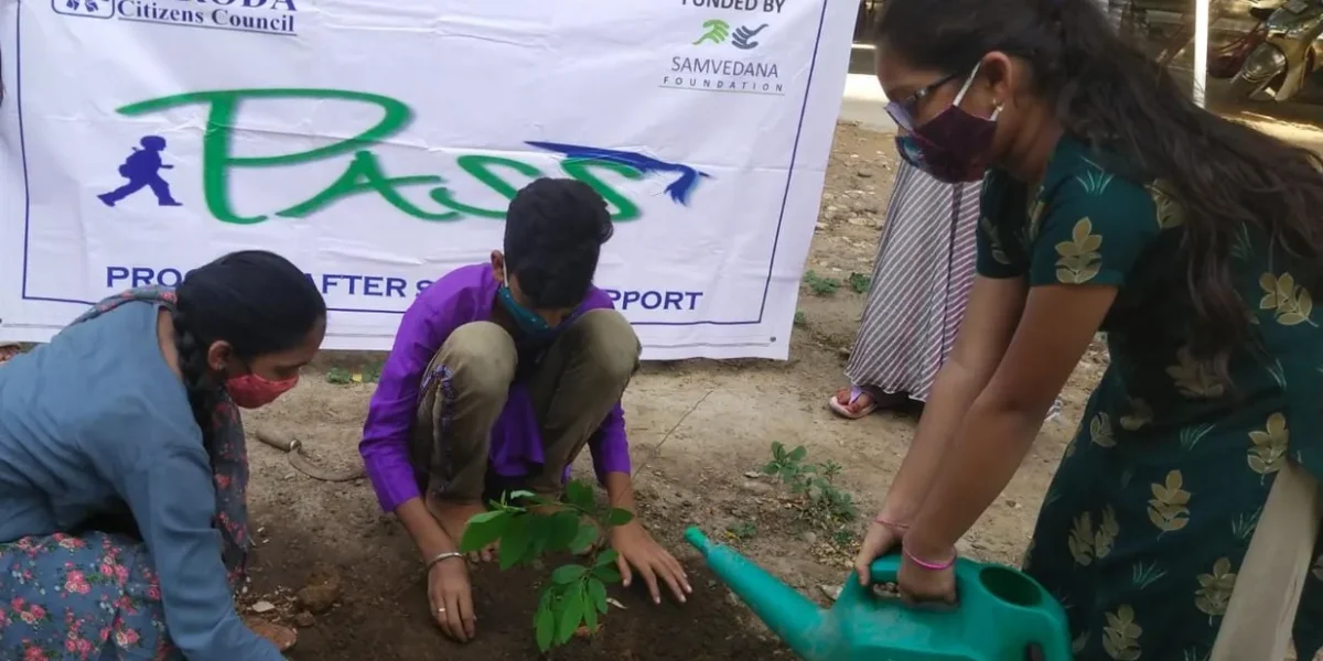 World Environment Day celebration by children of BCC Vadodara