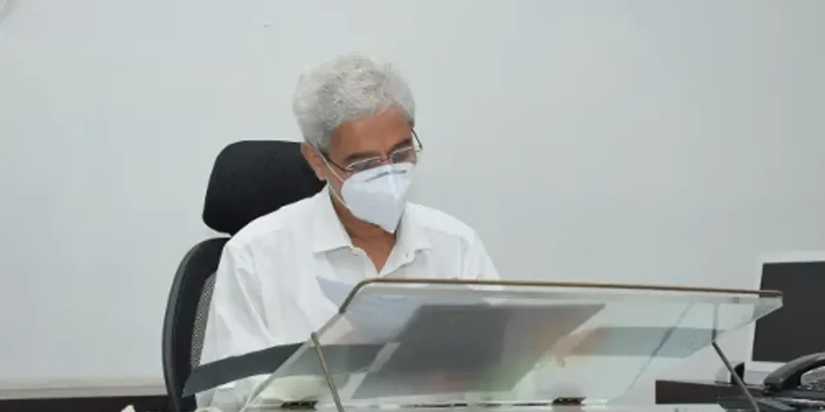 Newly appointed Vadodara District Collector RB Barad took charge
