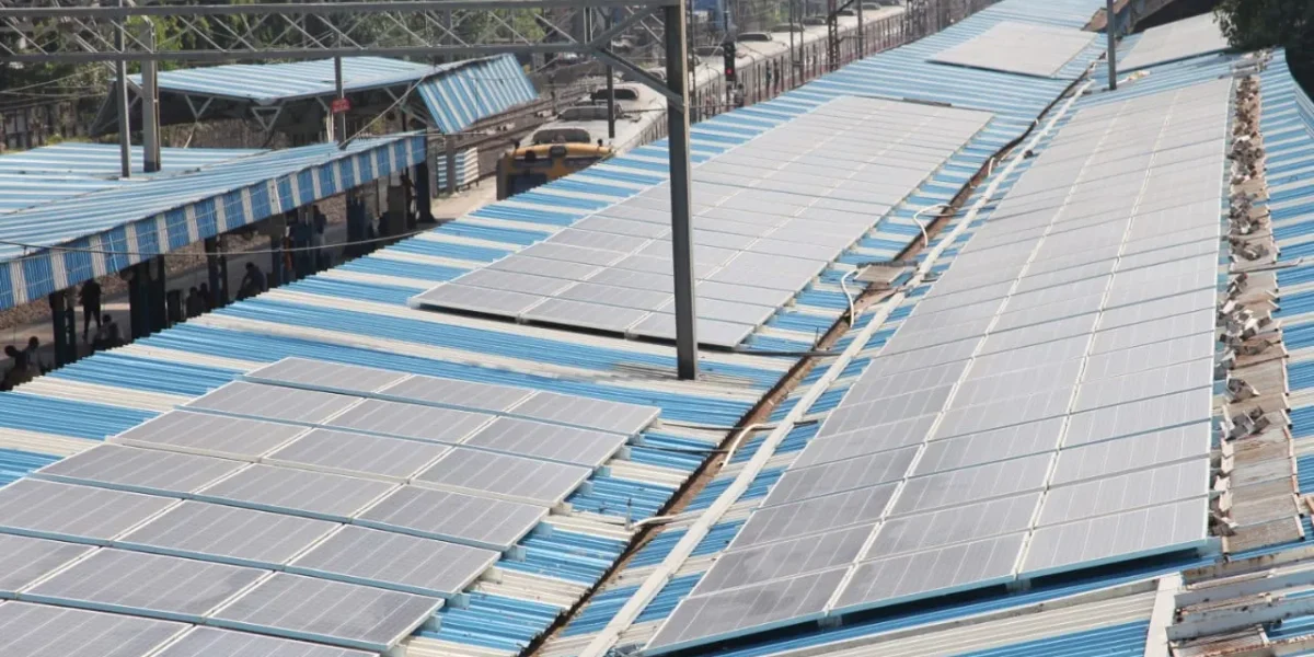 Solar Energy and Energy saving LEDs a step by Indian Railways towards ecosystem restoration