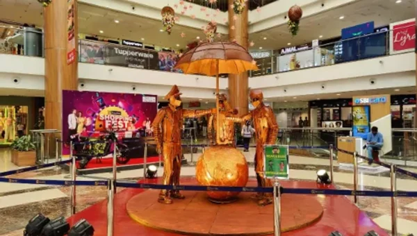Inorbit Mall Vadodara unveils 12ft creative art sculpture ‘The Protectors’ to recognize covid warriors