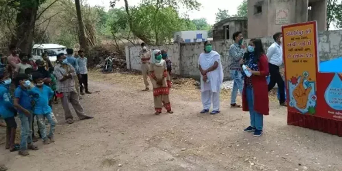 College student unique campaign of vaccination to save life in the tribal area