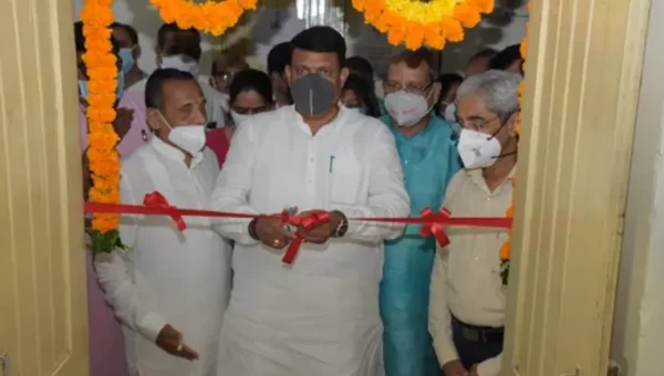 Tribal Development Minister Ganpat Singh Vasava inagurate office of the divisional analysis committee in Vadodara