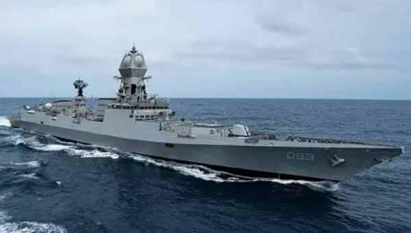 Indian Navy exercises with Royal Navy Carrier Strike group