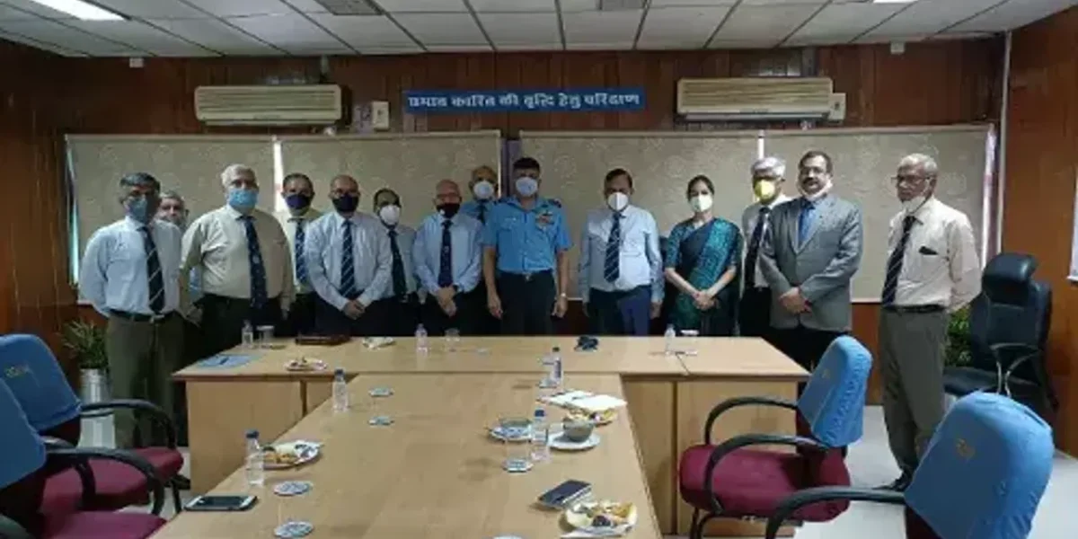 Air Marshal Sandeep Singh, AOC-in-C SWAC visited Air Force Association Gandhinagar