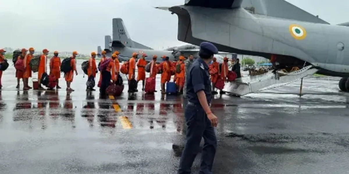 IAF flood relief operation in Ratnagiri