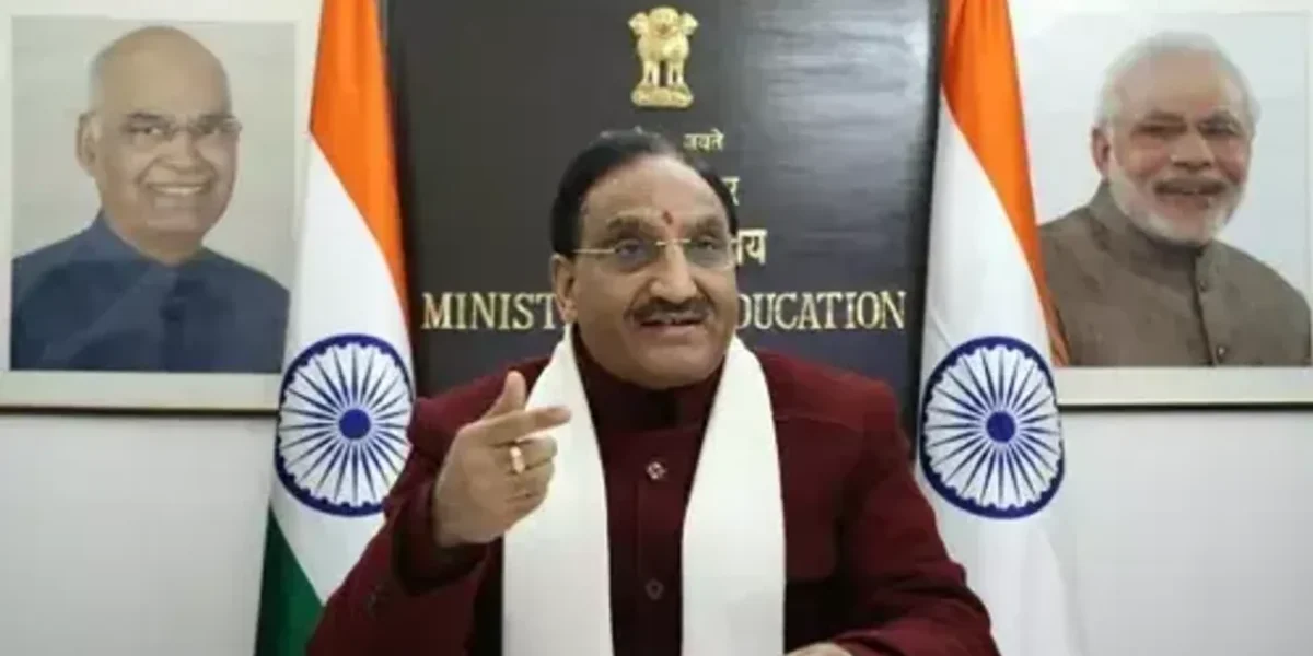 Union Education Minister Ramesh Pokhriyal Nishank launches NIPUN Bharat