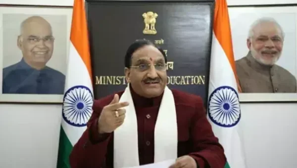 Union Education Minister Ramesh Pokhriyal Nishank launches NIPUN Bharat