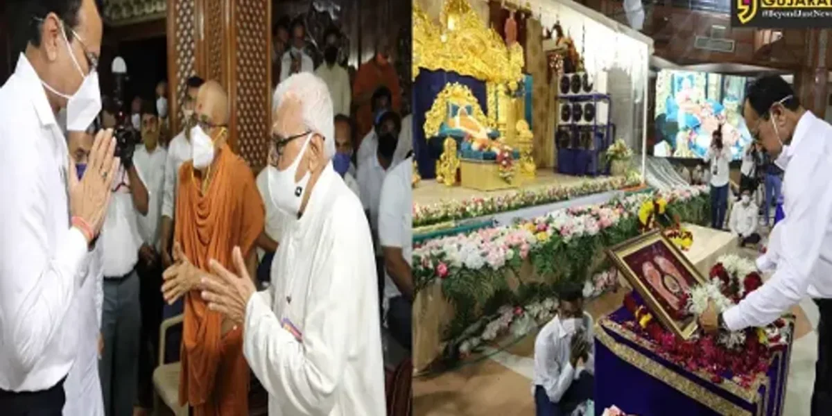 Swamiji’s loving spark always communicates new energy and consciousness in me and all – Pradipsinh Jadeja