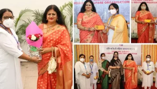 WRWWO felicitates the all women staff of Matunga road station