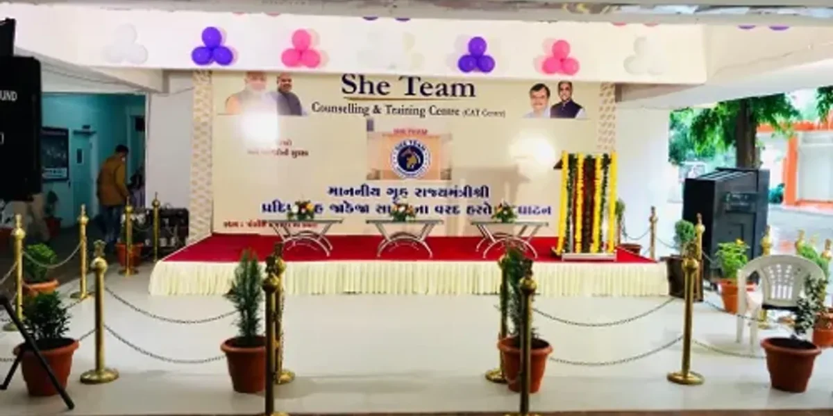 Pradipsinh Jadeja inaugurated the Counseling and Training Center of ShE Team of Vadodara City Police