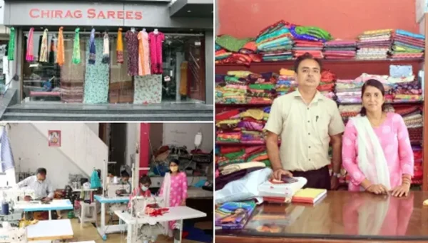 Sabita Manek from Vadodara earn employment by making uniforms of doctors and watchmen during Corona era