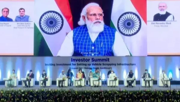 PM Modi addresses Investor Summit in Gujarat, launches vehicle Scrappage Policy