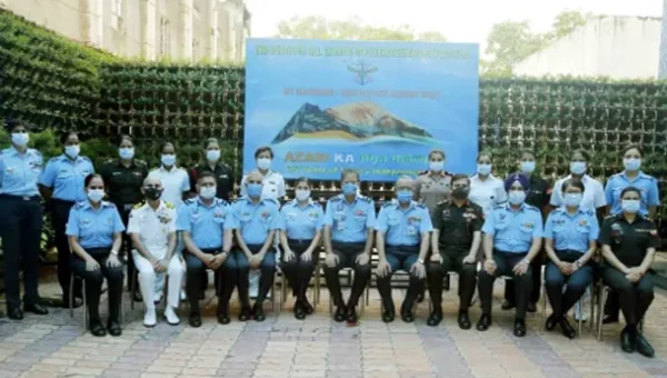 Indian Air Force organises tri services mountaineering expedition to mount Manirang