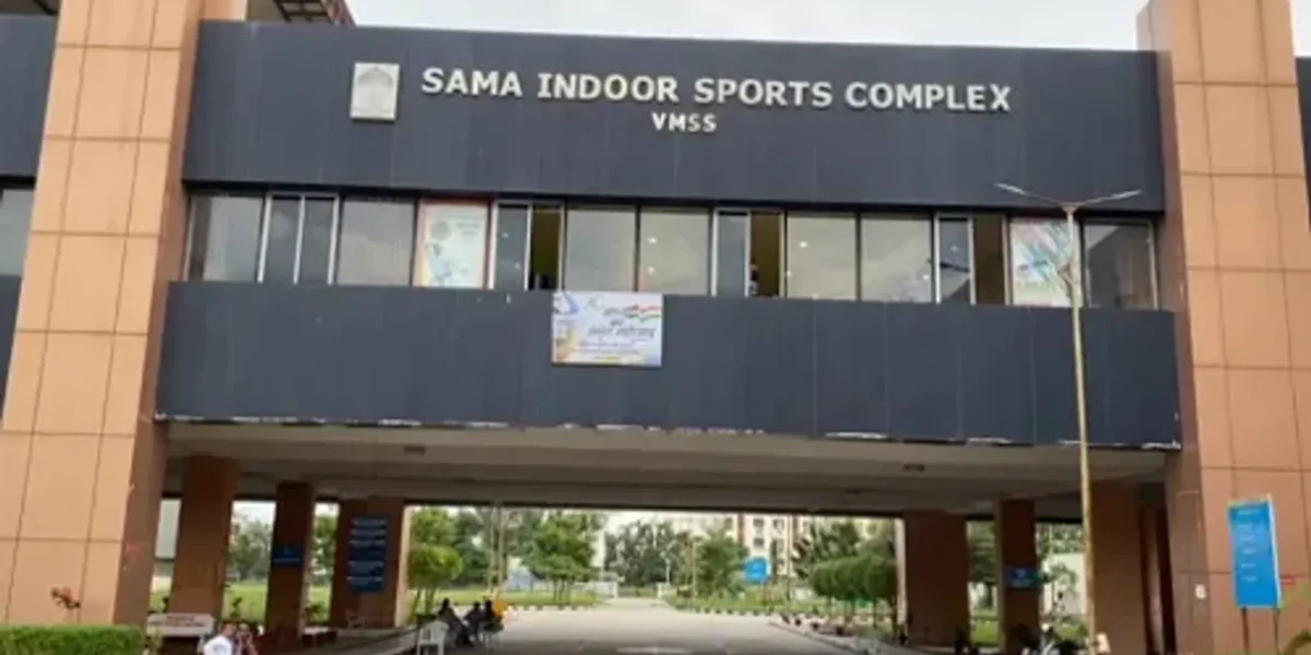 Swimming couple Viradhawal Khade and Rujuta Khade train at Sama Indoor facility in Vadodara
