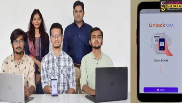 Navrachana Students, teachers develop app that ensures zero physical contact at entry point