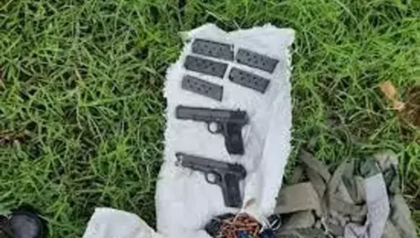 Arms, ammunition dropped by Pak drone recovered from Samba in J&K