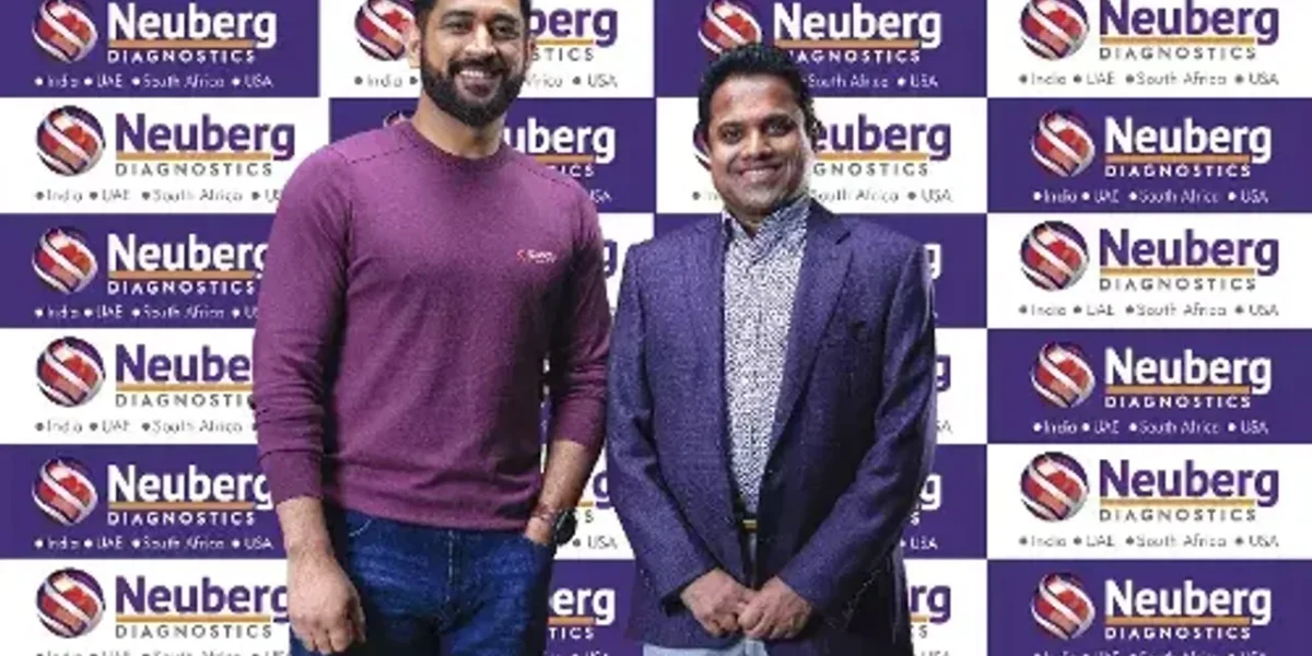 Neuberg Diagnostics, India’s fourth largest diagnostics lab chain, has partnered with MS Dhoni to send the message of health and wellness