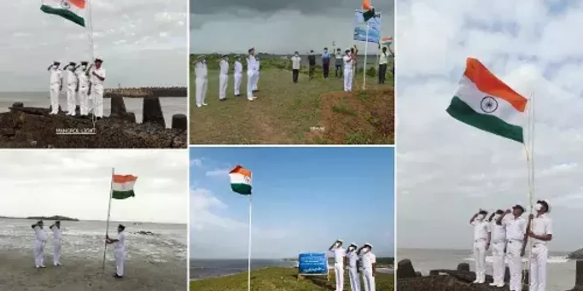 Indian Coast Guard commemorates Independence Day at remote islands