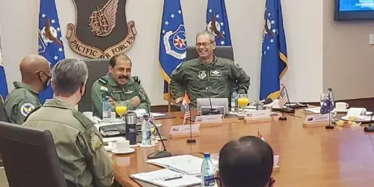 Air Chief Marshal RKS Bhadauria Chief of the Air Staff attended the Pacific Air Chiefs Symposium 2021