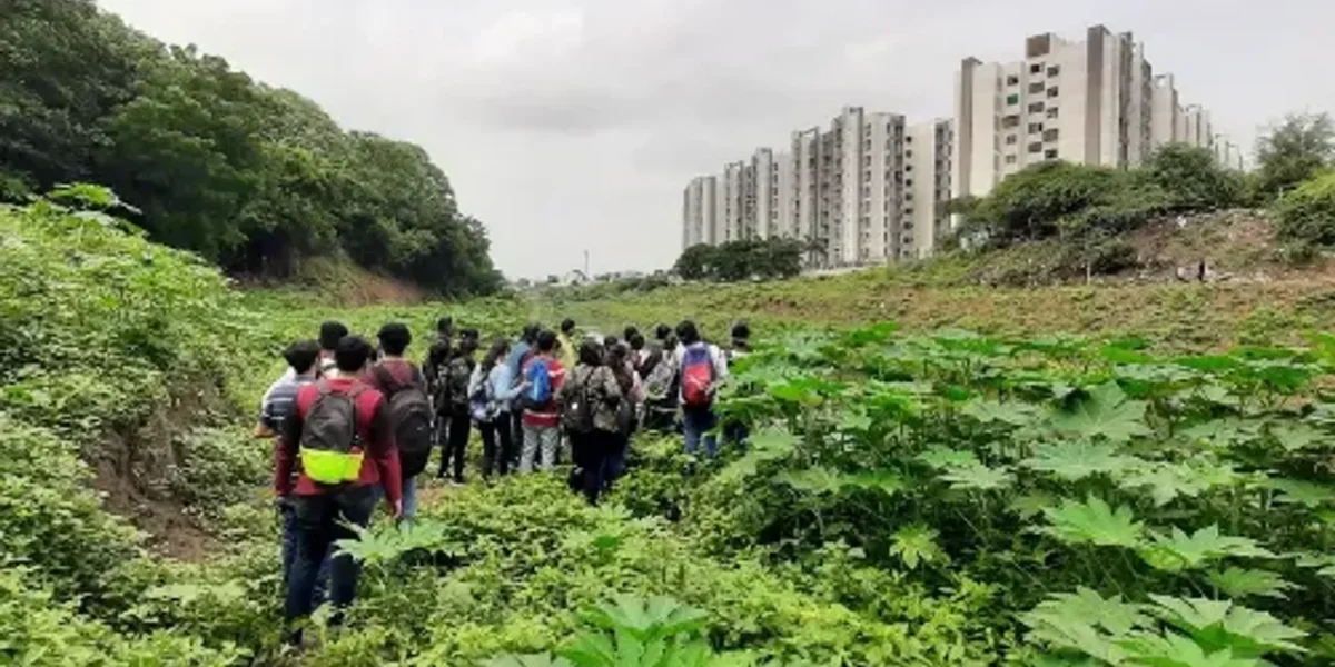 Vadodara NUV students of Journalism get a close look at nature around as future communicators