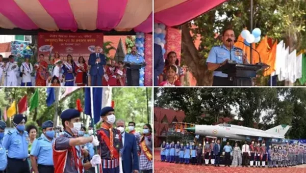 Air Chief Marshal RKS Bhadauria, Chief of the Air Staff visited Air Force Chandigarh