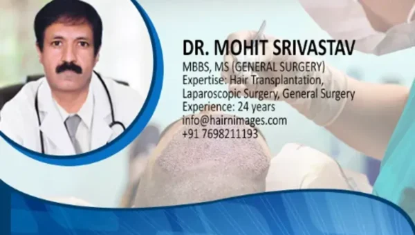 Surat’s Dr. Mohit Srivastava explains why FUE Hair Transplant is used to resolve baldness and receding hairline issues