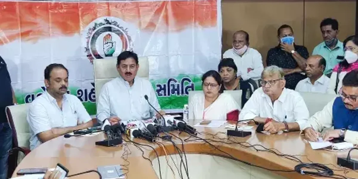 Failure of BJP government to tackle Covid 19 will be our main agenda in upcoming 2022 elections – Bharatsinh Solanki in Vadodara