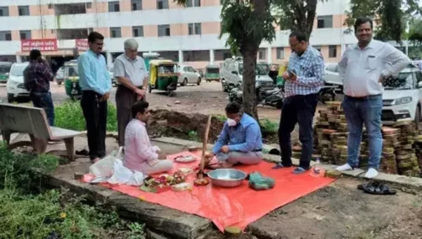 Vadodara: Ground breaking ceremony of development works worth Rs 3 crore held at Sayaji Hospital