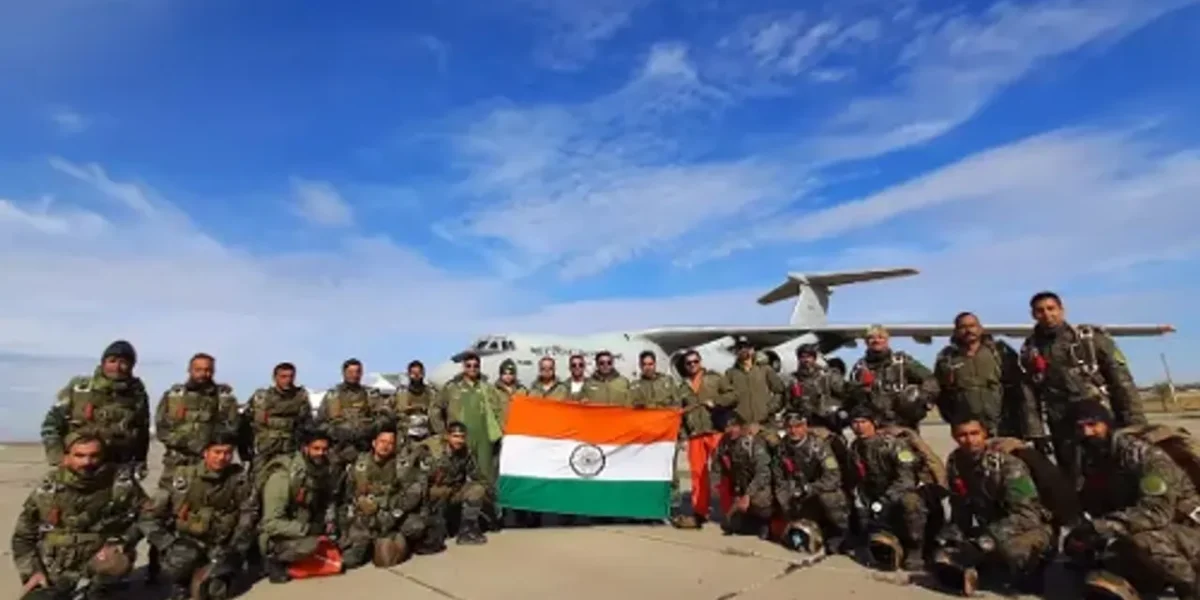 IAF contingent takes part in ex peace mission in Russia
