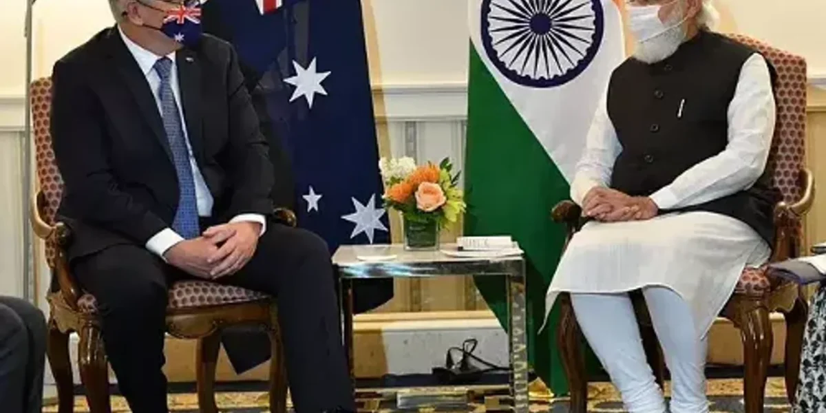 PM Modi holds bilateral meetings with his Japanese and Australian counterparts