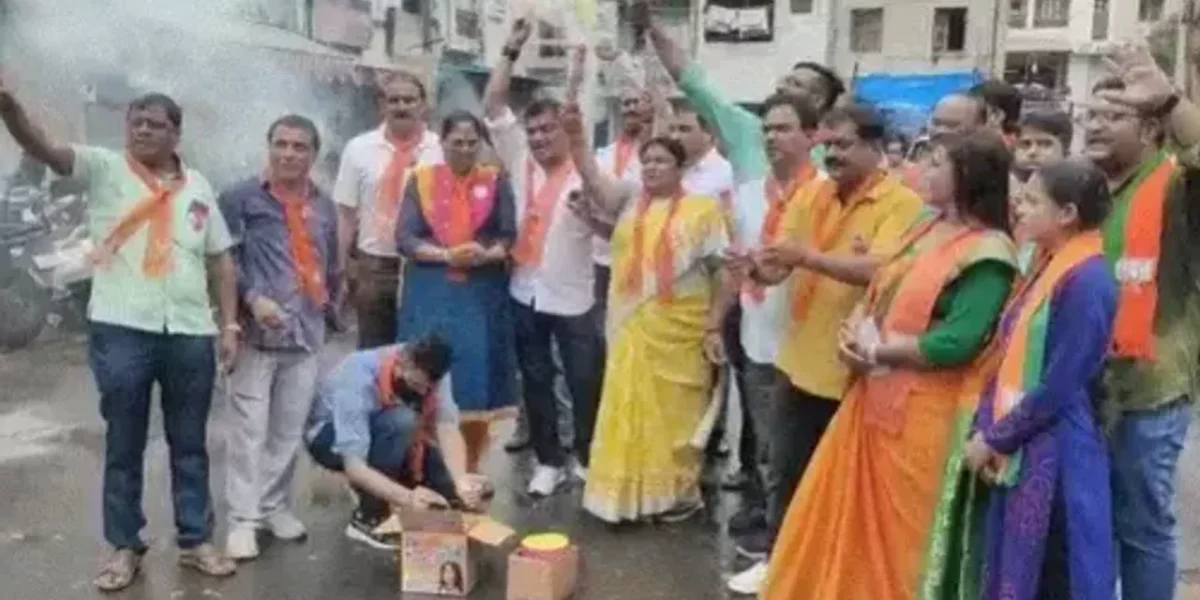 Vadodara BJP in celebration mode after two MLA’S from city included in the state ministry