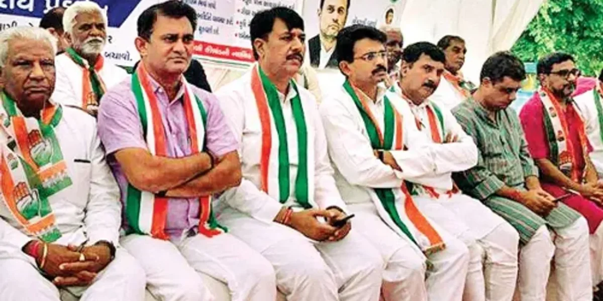 Congress MLA’s meeting in Gandhinagar today, Strategy to encircle the new government in a 2-day session