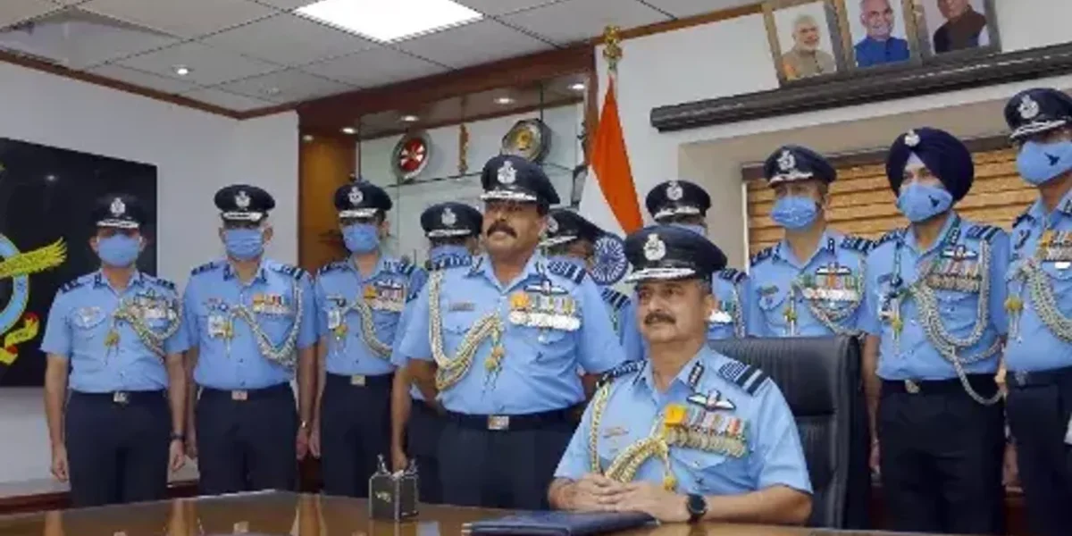 Air Chief Marshal VR Chaudhari took over as the Chief of the Air Staff