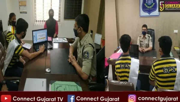 Gujarat Public School in Vadodara joined hands in Traffic Awareness Week Campaign