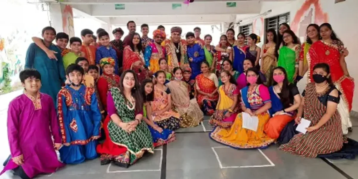 My Apple School celebrated Navratri festival with full enthusiasm