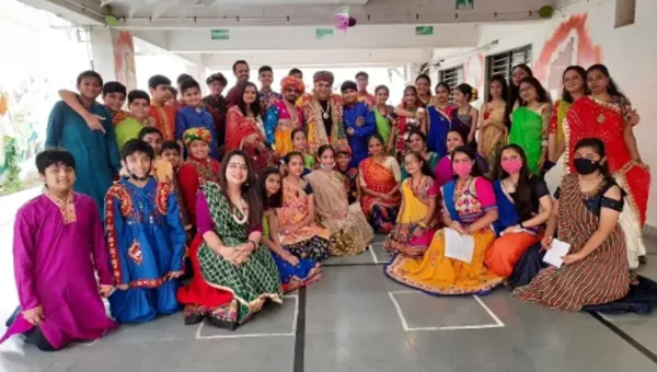 My Apple School celebrated Navratri festival with full enthusiasm