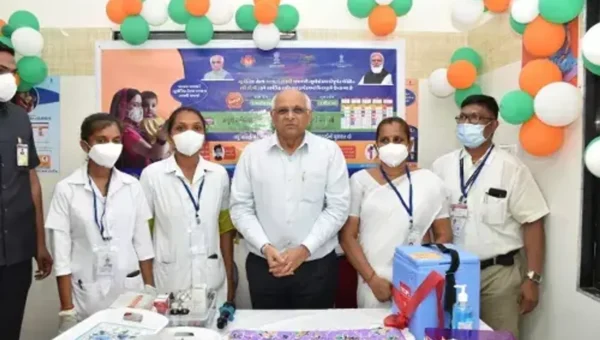 Gujarat Chief Minister Bhupendra Patel launches statewide PCV vaccination from Alhadpura of Chhotaudepur district
