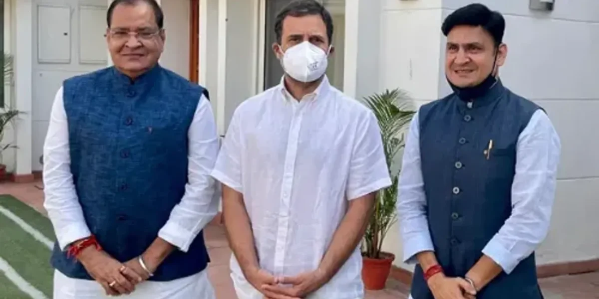 Former Uttarakhand minister, son quit BJP, join Congress