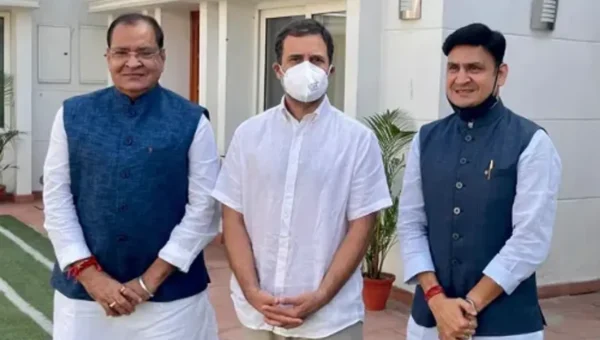 Former Uttarakhand minister, son quit BJP, join Congress